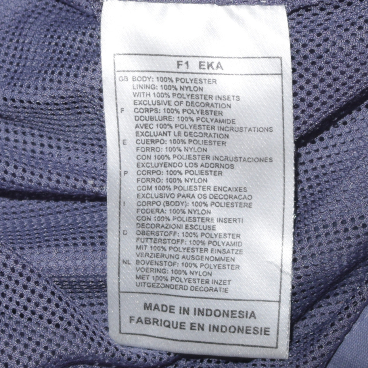 Nike Women's Blue L Full Zip Lined Sports Jacket