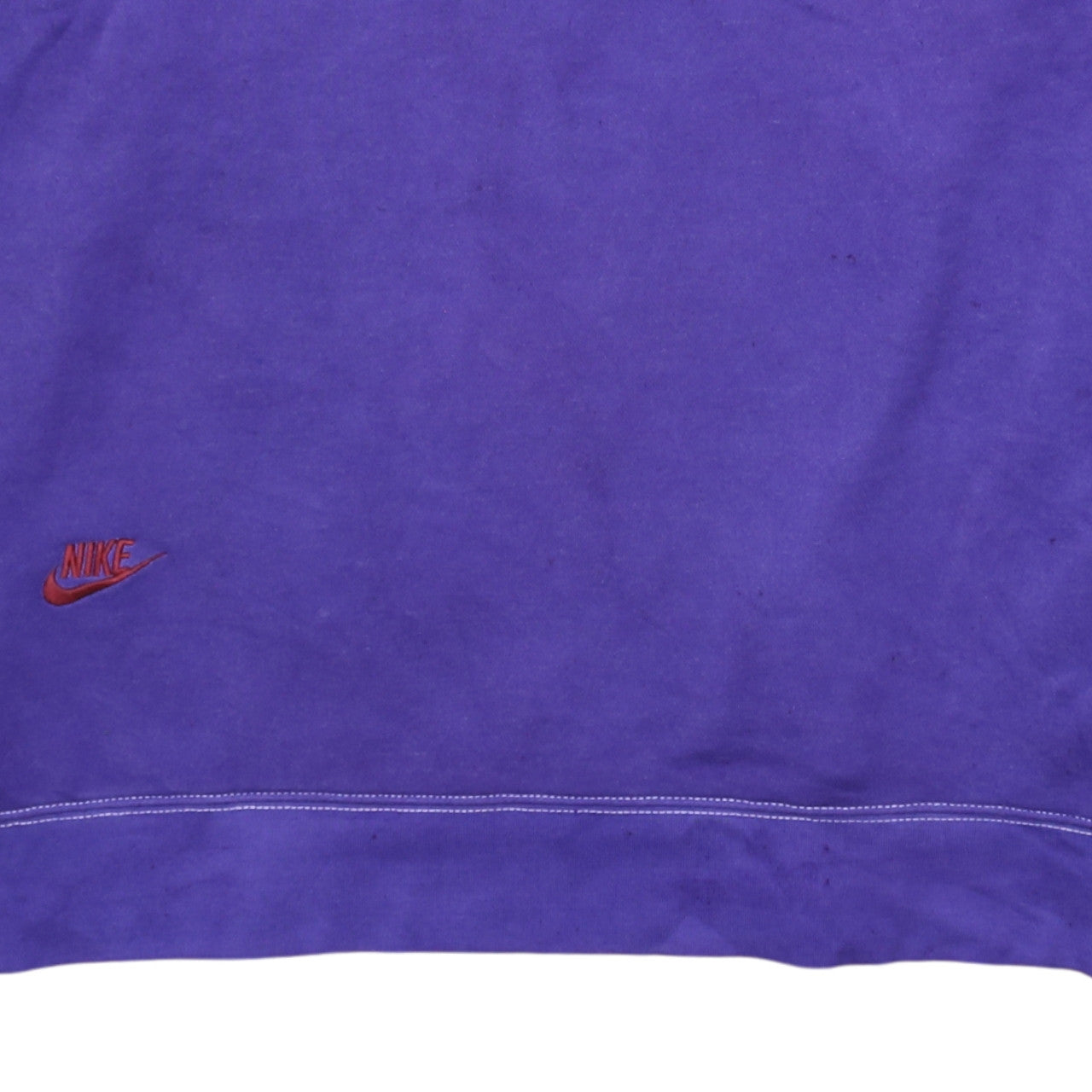Nike Men’s Purple XL Pullover Fleece Sweatshirt Embroidered Logo