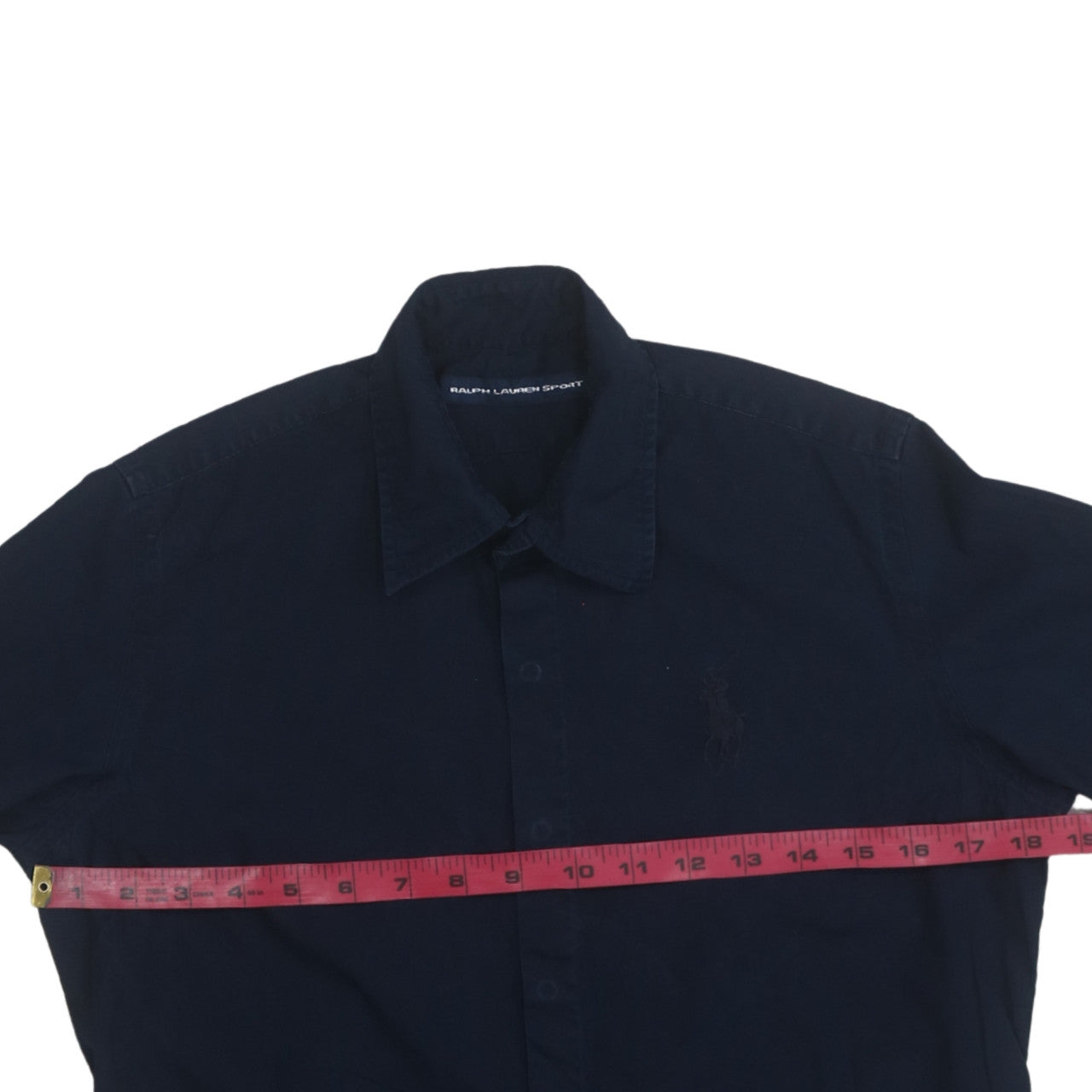 Ralph Lauren Boys Blue Cotton Button-Up Long Sleeve Shirt Size 10 Years