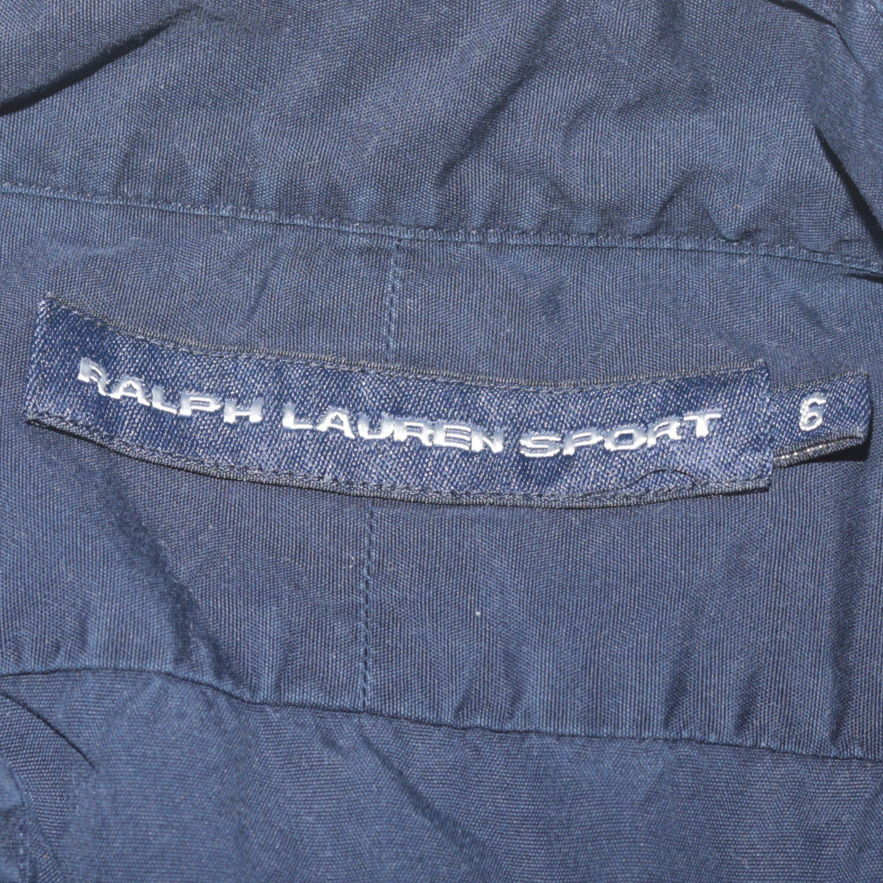 Ralph Lauren Boys Blue Cotton Button-Up Long Sleeve Shirt Size 10 Years