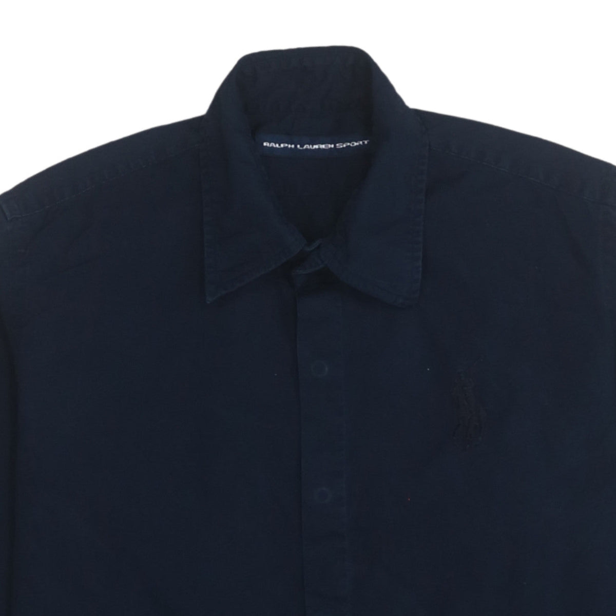 Ralph Lauren Boys Blue Cotton Button-Up Long Sleeve Shirt Size 10 Years