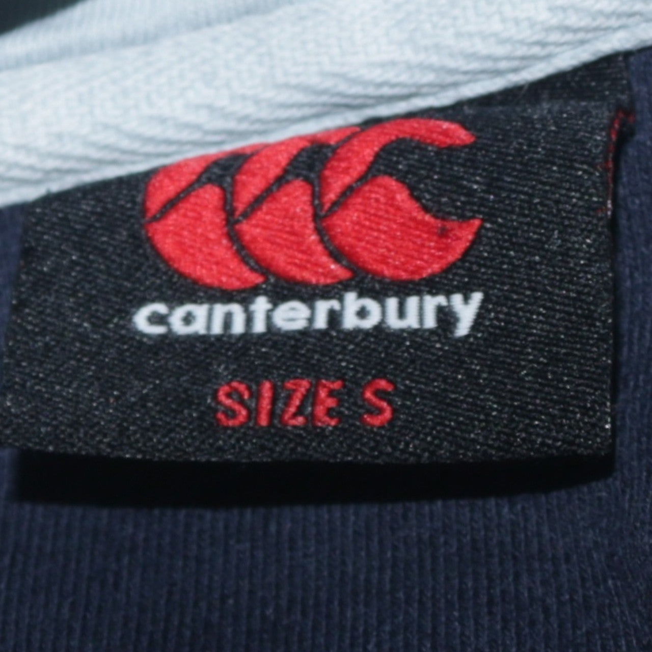 Canterbury Men's Blue Full Zip Hoodie Size S Regular Fit