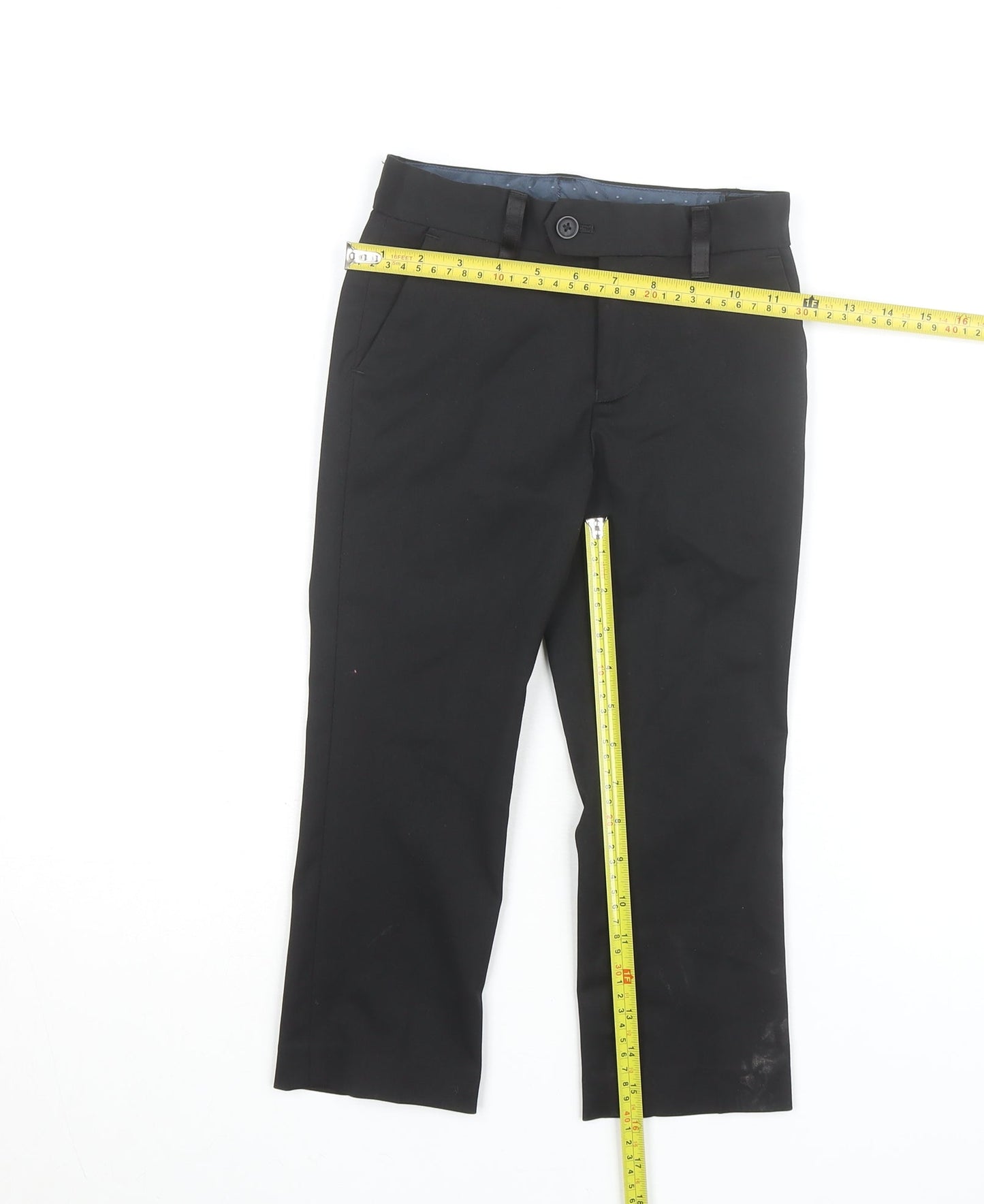 Next Boys Black 5 Years Slim Fit Trouser Suit Trousers Formal Wear