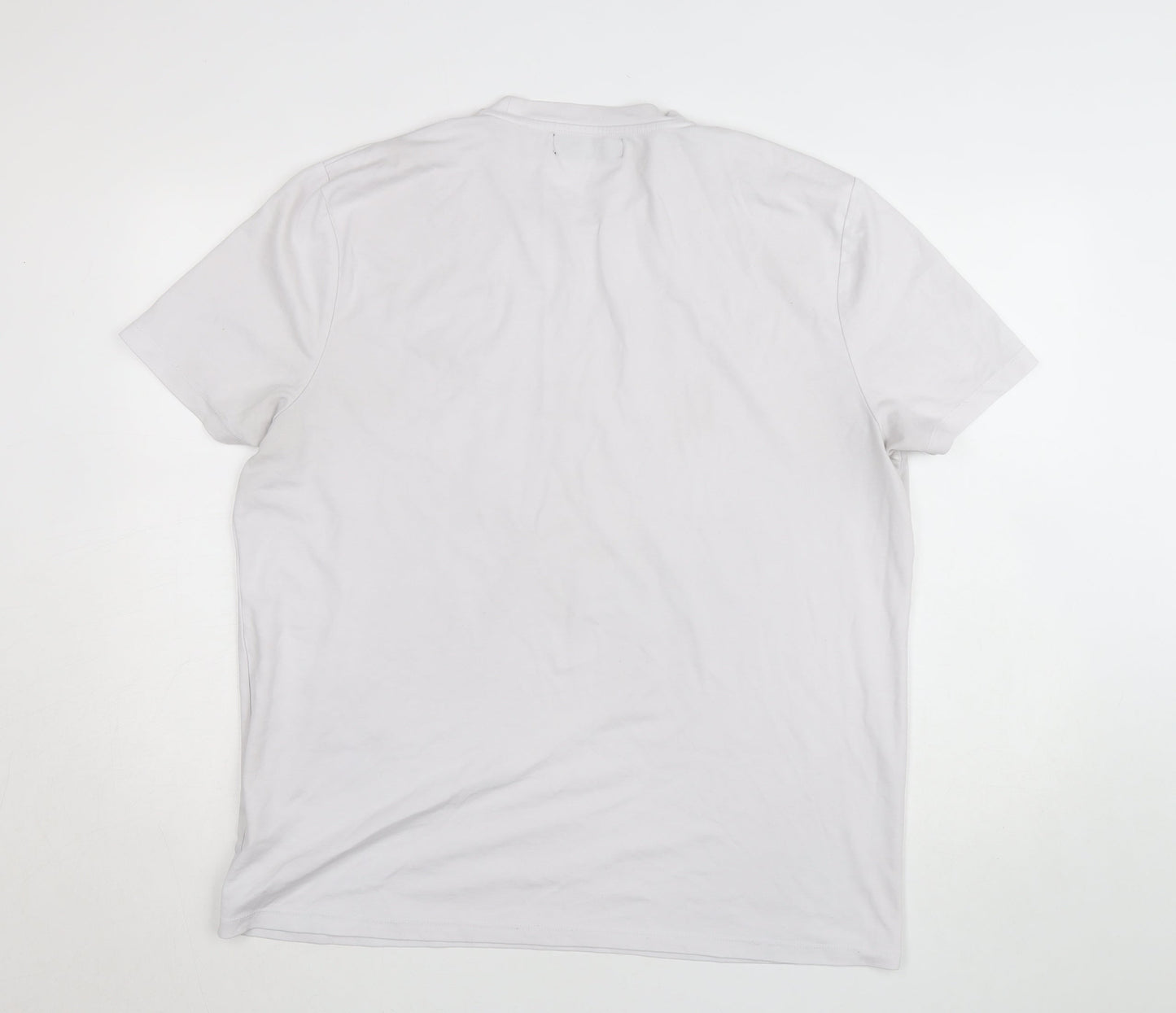 Paul Costelloe Living Men's White Crew Neck XX-Large T-Shirt