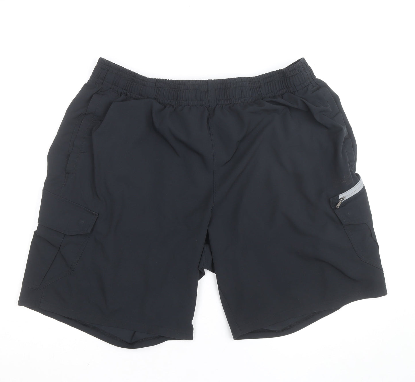 Under Armour Men's Black 2XL Athletic Quick Dry Gym Shorts