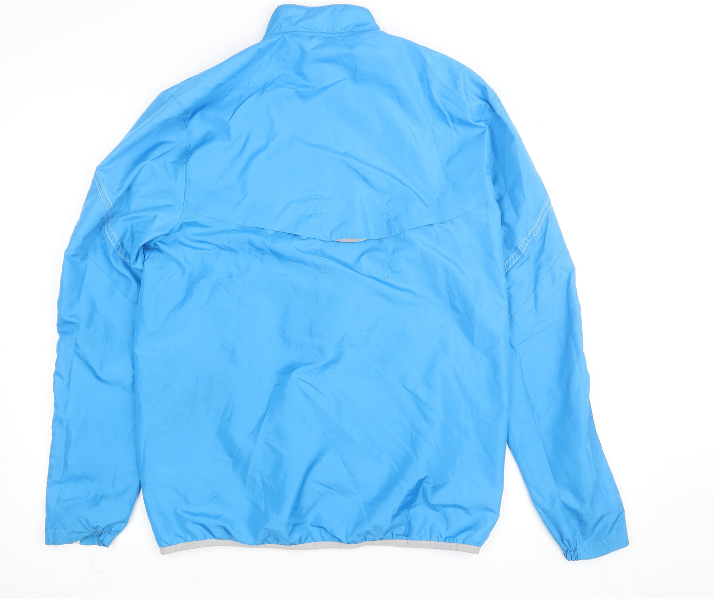 Adidas Men's Blue Climalite Running Windbreaker Jacket Size L