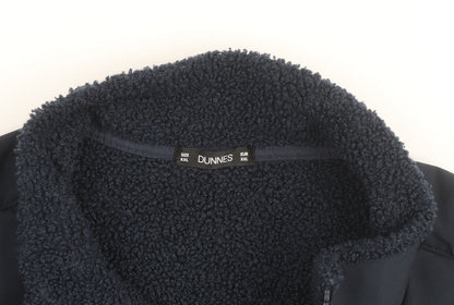 Additional view of Dunnes Men's Navy Blue XXL Fleece Softshell Full Zip Jacket