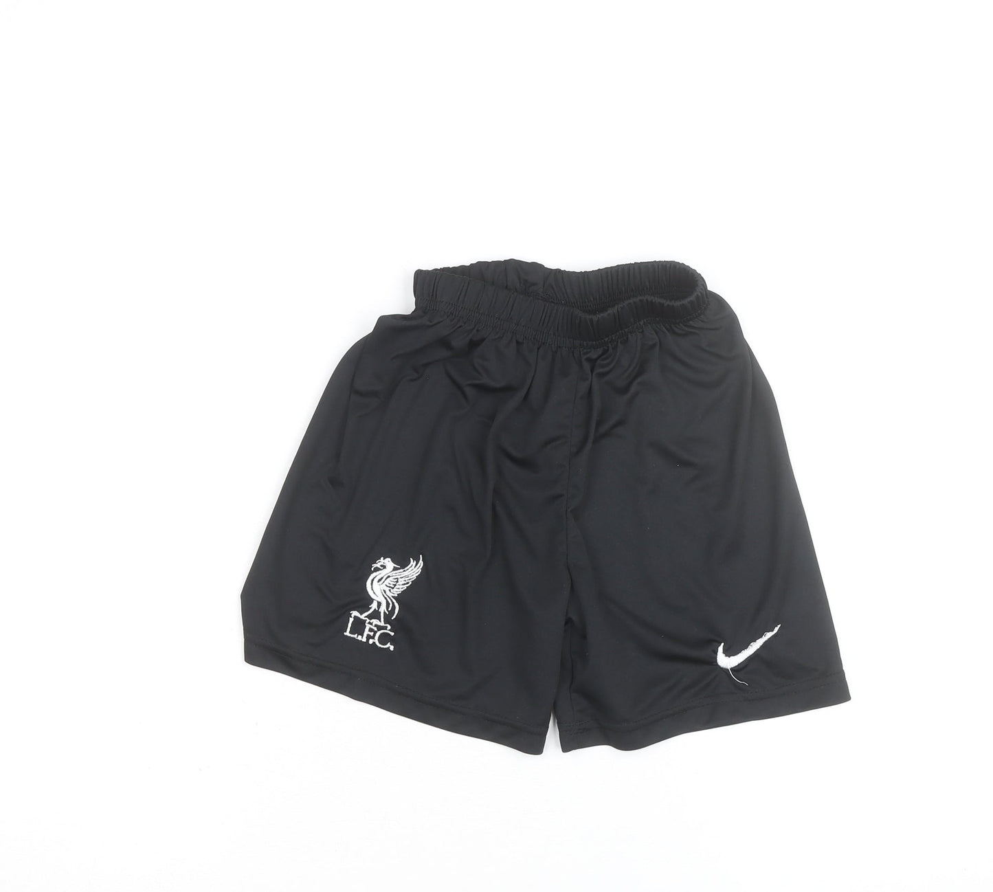 Nike Boys Black 7 Years LFC Athletic Football Activewear Shorts