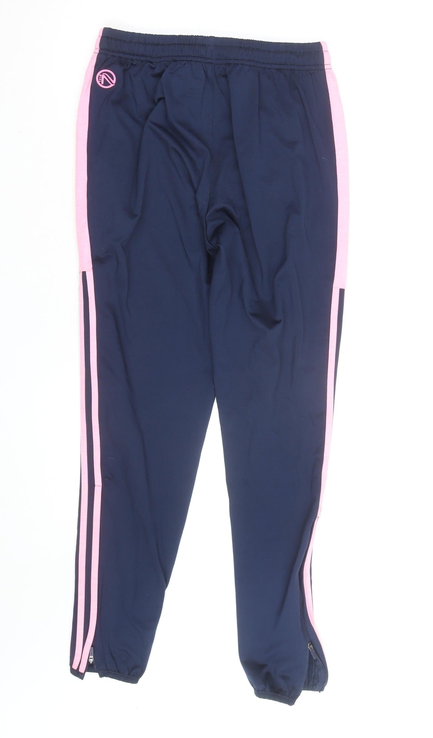 O'Neills Women's Blue Pink Track Pants Size 14 Breathable Tapered