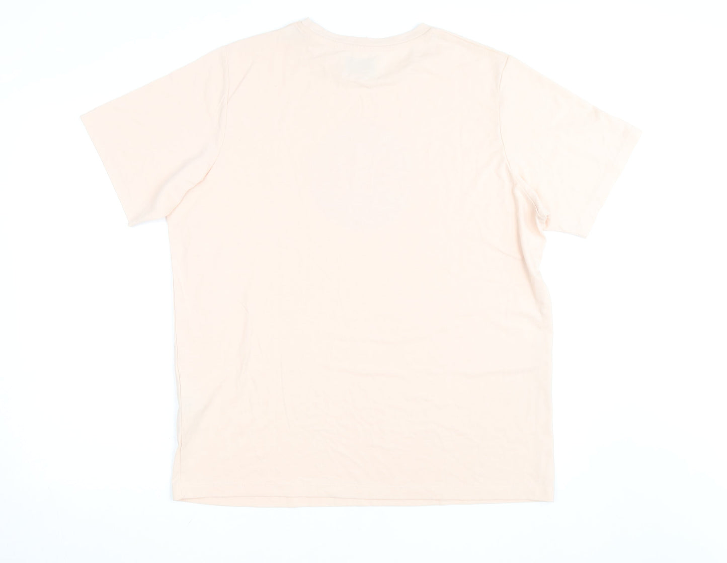ADPT Women’s Beige Soul Search Retro Print T-Shirt Size L