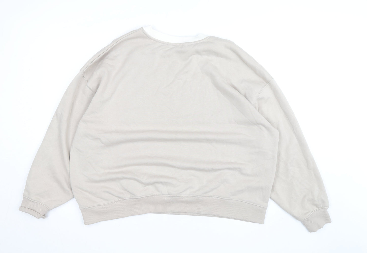 Dunnes Women Beige Vancouver Canada Pullover Sweatshirt Size L
