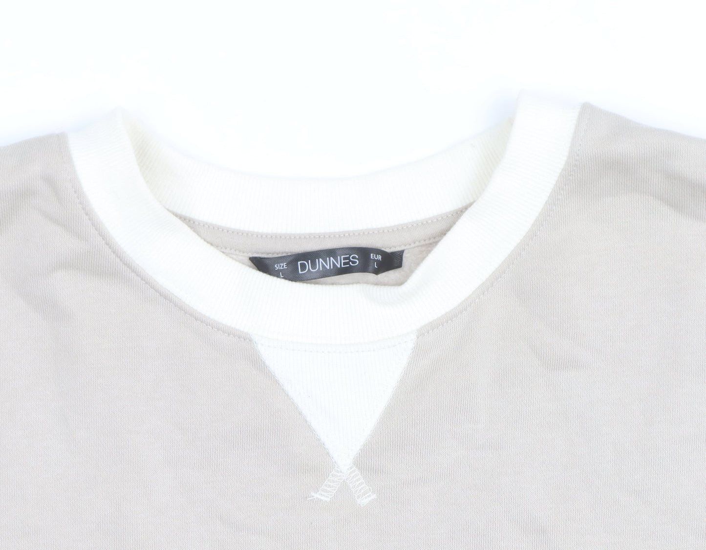 Dunnes Women Beige Vancouver Canada Pullover Sweatshirt Size L