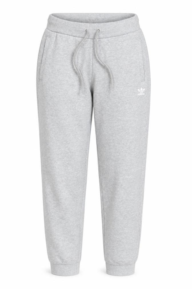 Adidas Womens Grey Jogger Sweatpants Size 8 Cotton Blend Comfort Wear