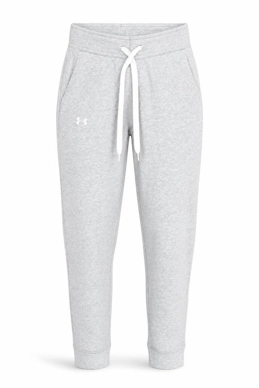 Under Armour Men's Grey Jogger Sweatpants S Regular Fit Activewear