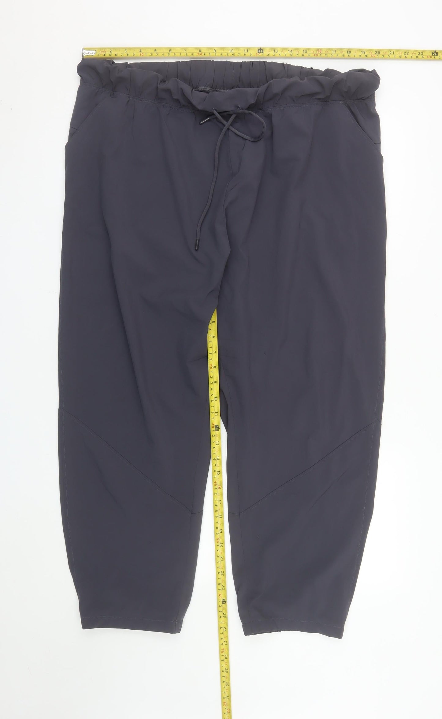 Dunnes Stores Men’s Black XL Jogger Trousers Polyester Blend