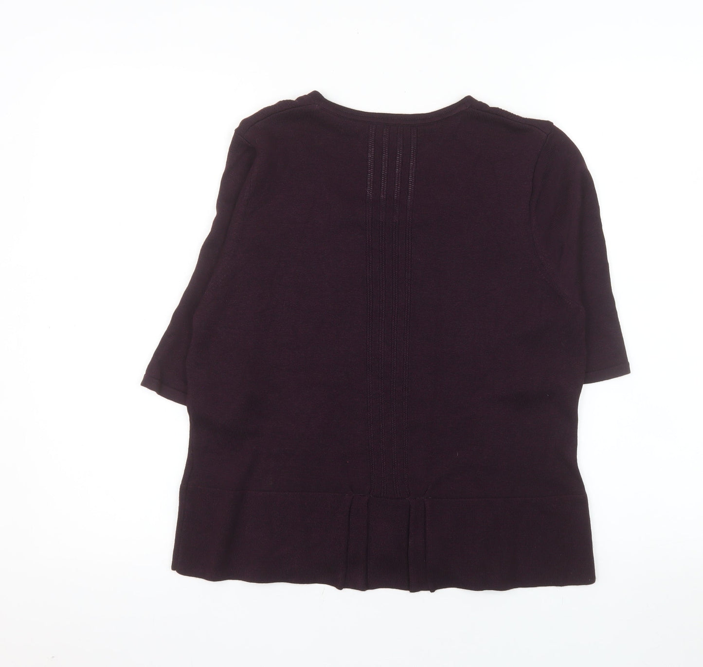 Marks and Spencer Per Una Women's Purple Tunic Blouse Size 14
