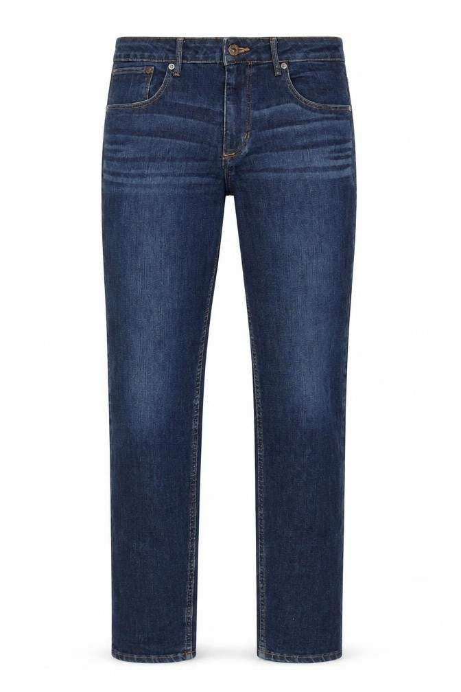H&M Men Blue Straight Fit Jeans 31x32 Regular Denim High Waist