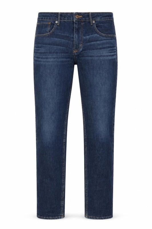 H&M Men Blue Straight Fit Jeans 31x32 Regular Denim High Waist