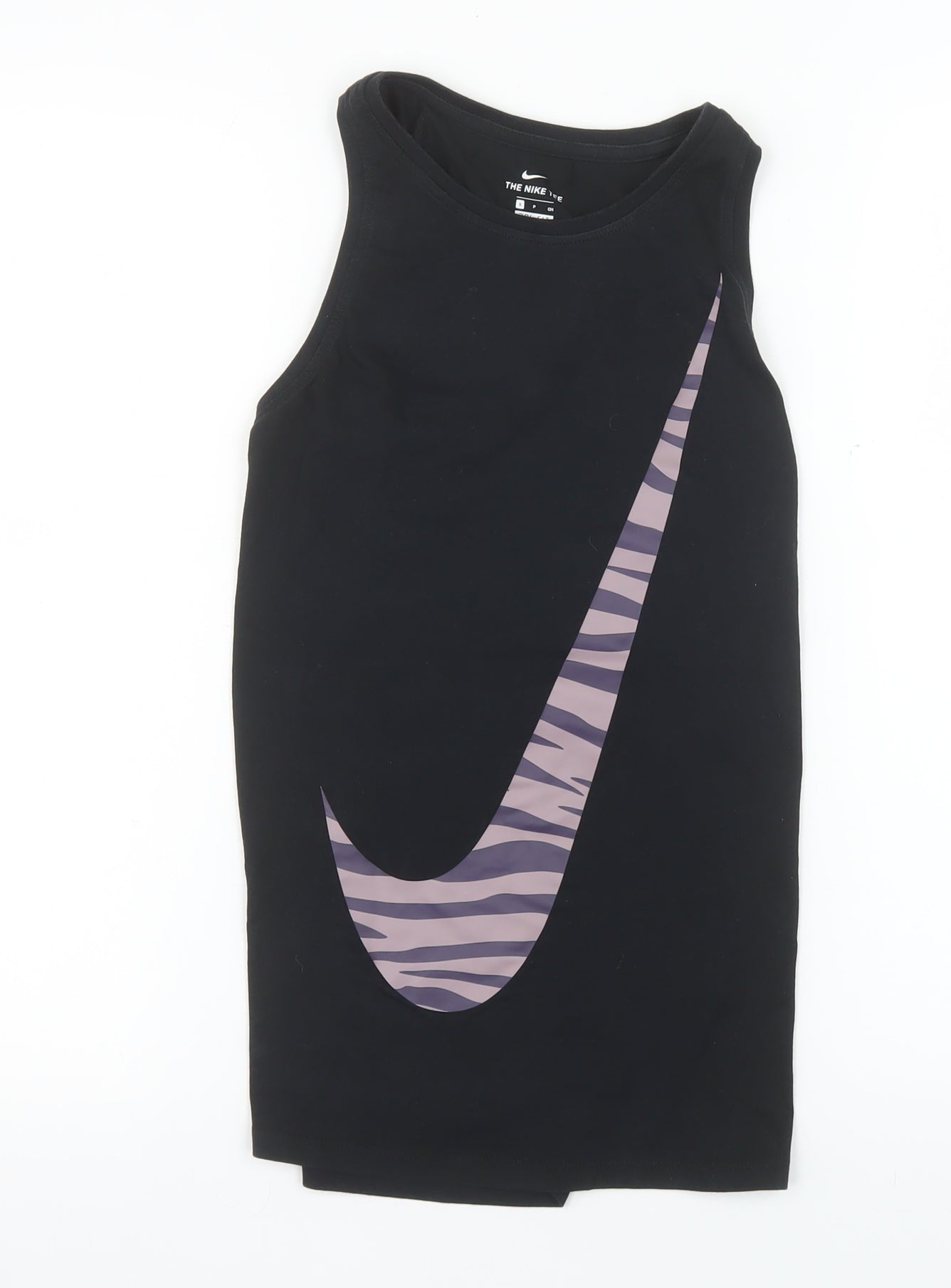 Nike Women Black Dri-Fit Tank Top Size S Sleeveless Sports Gym Tee