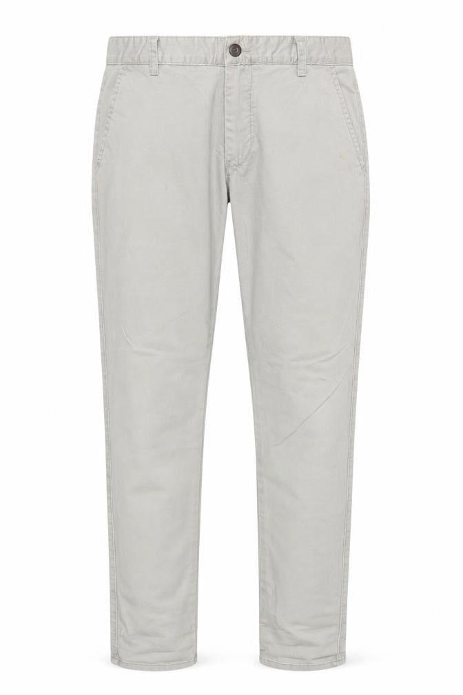 Industrie Men Beige Slim Fit Chino Trousers Size 32