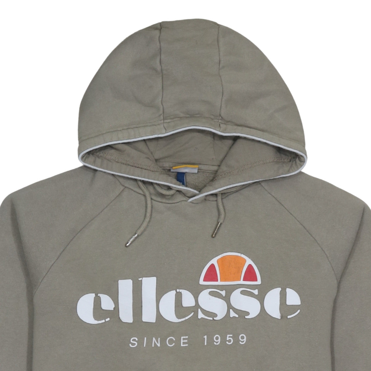 Ellesse Men's Brown XL Pullover Hoodie Graphic Logo Sweatshirt