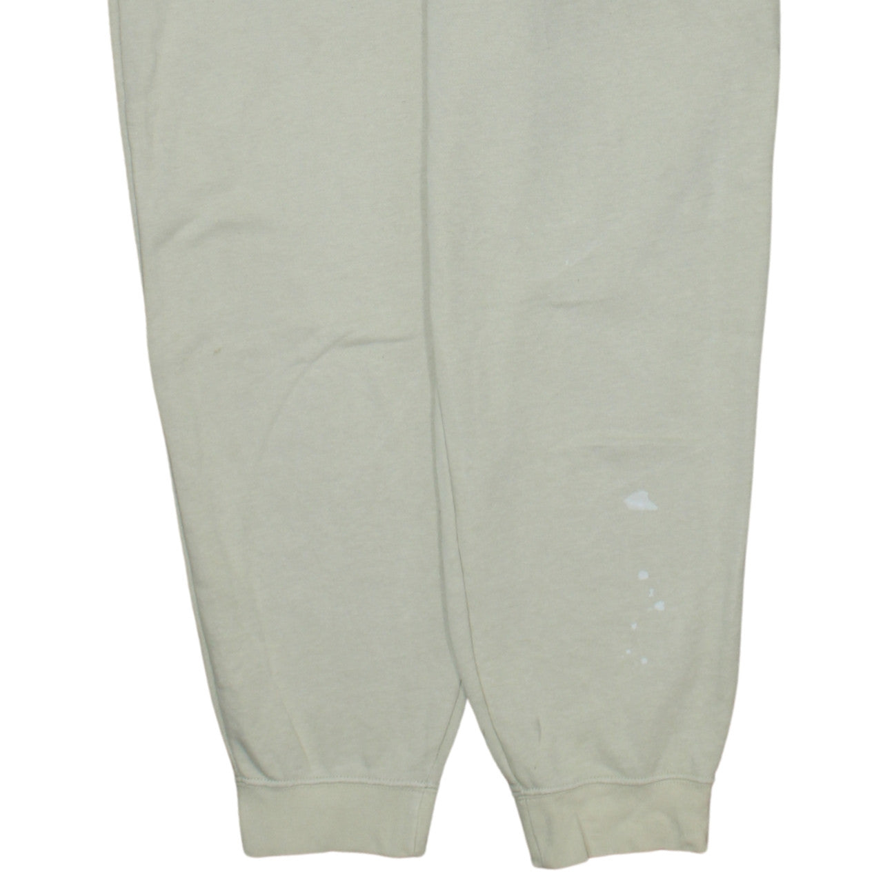 Nike Men's Beige Jogger Sweatpants M Cotton Blend Drawstring Waist