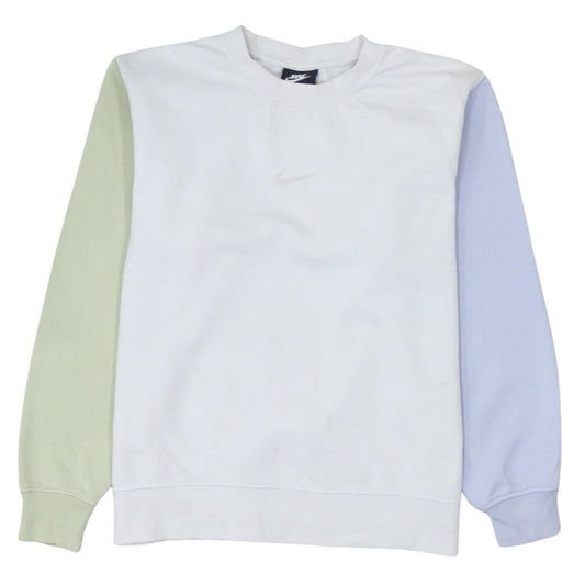 Nike Women’s Multicoloured Crew Neck Cotton Sweatshirt Size S