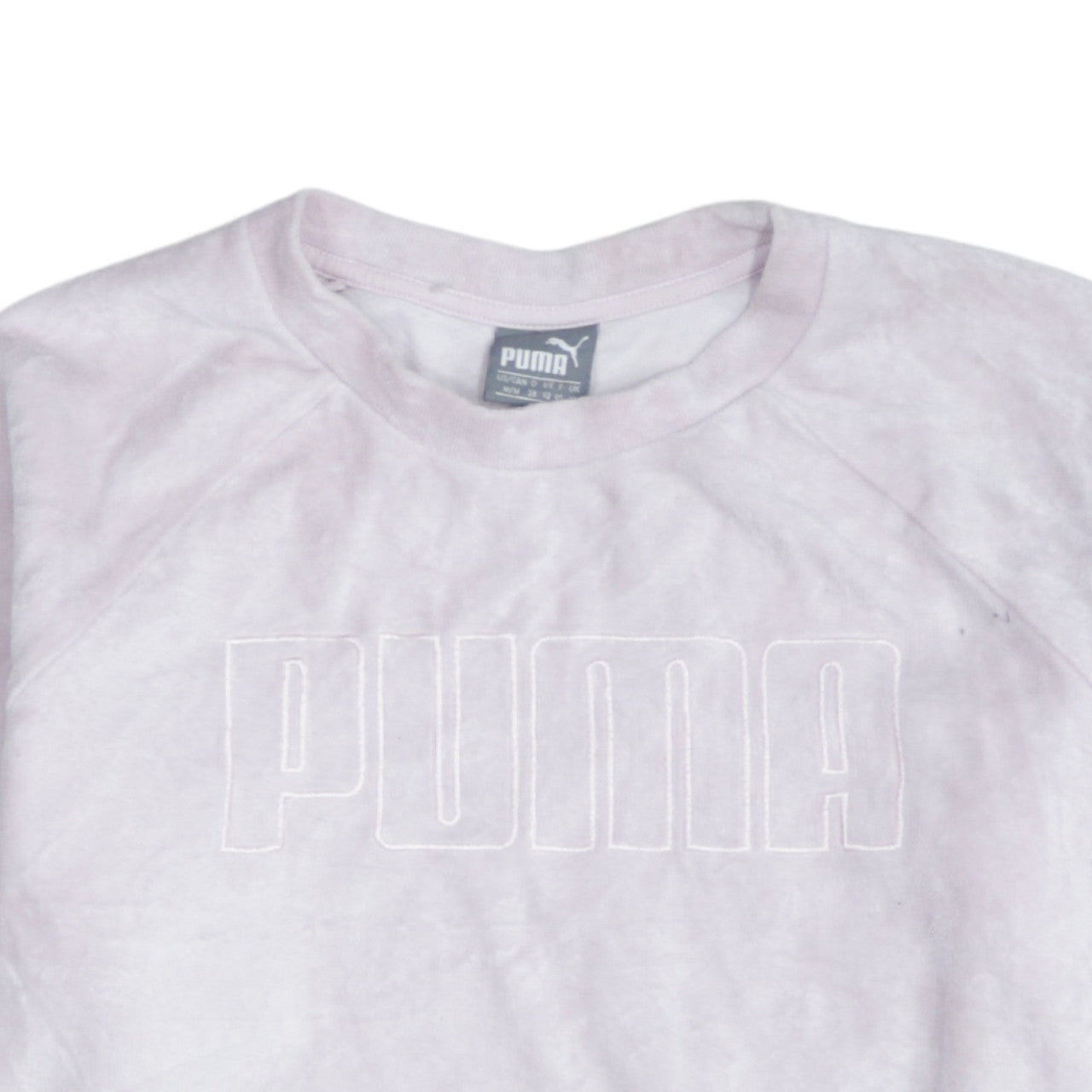 Puma Women's Pink Logo Pullover Sweatshirt Size 12