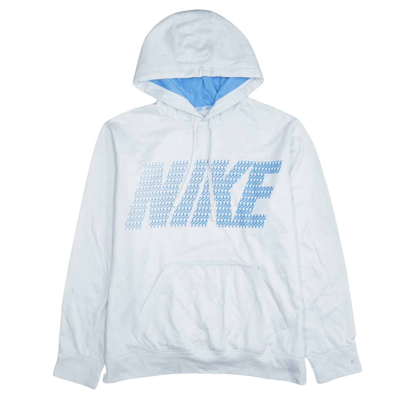 Nike Men's White Therma-Fit Pullover Hoodie M Sportswear