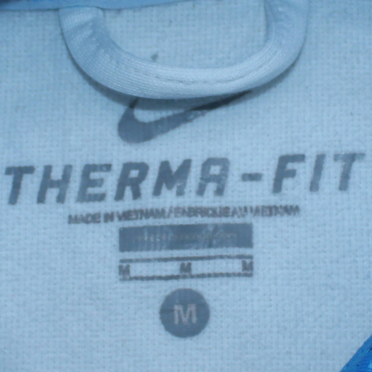 Nike Men's White Therma-Fit Pullover Hoodie M Sportswear