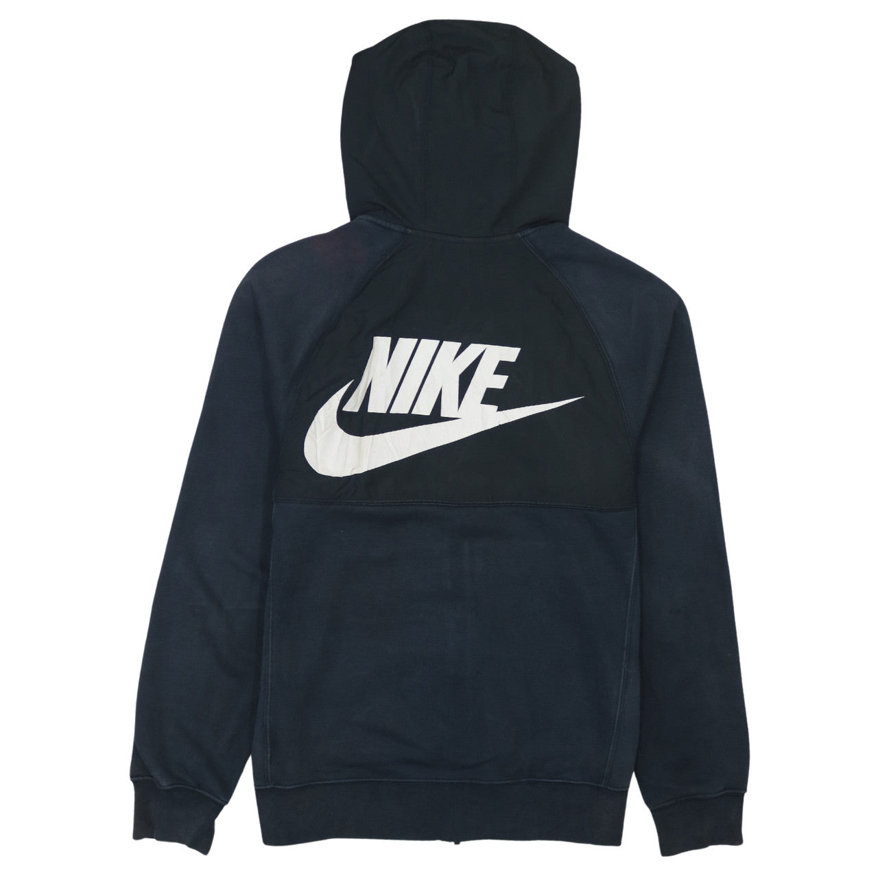 Nike Men's Black XS Full Zip Sports Hoodie with Logo