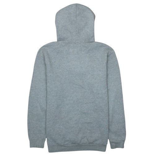 Kappa Men's Grey 2XL Pullover Hoodie with Logo and Pocket