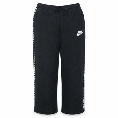Nike Women’s Black M Track Pants with Side Stripe Drawstring Waist