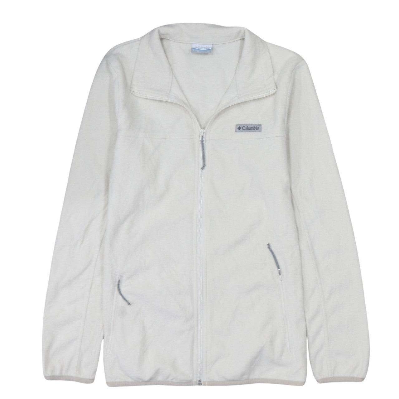 Columbia Men's Ivory Fleece Full Zip Jacket Size L Outdoor Activewear