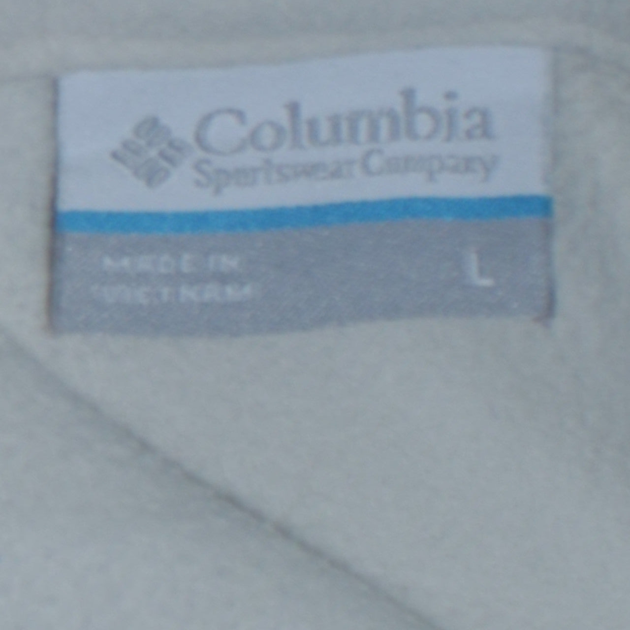 Columbia Men's Ivory Fleece Full Zip Jacket Size L Outdoor Activewear