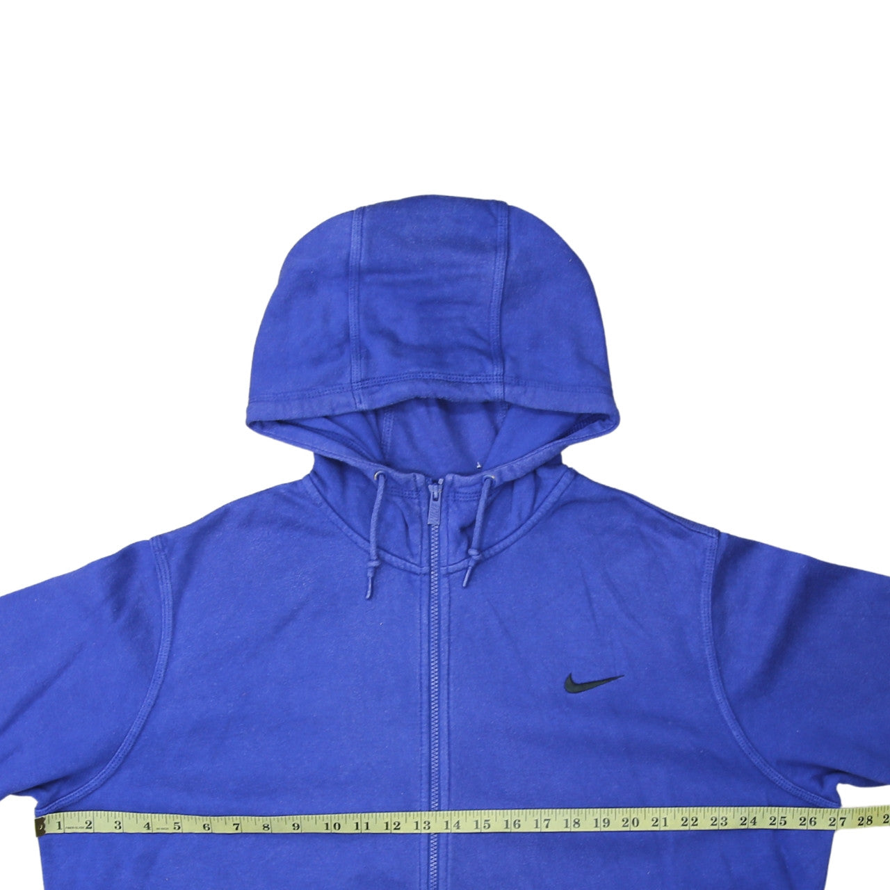 Nike Men Blue Full Zip Hoodie XL Regular Fit Sportswear
