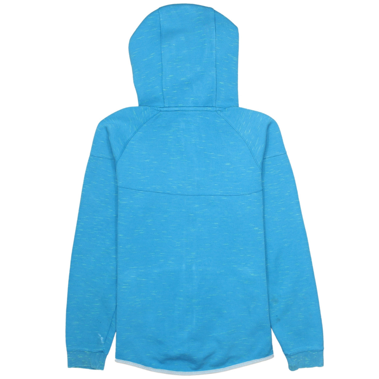 Nike Men’s Blue Full Zip Hoodie Size S Regular Fit Logo Sweatshirt