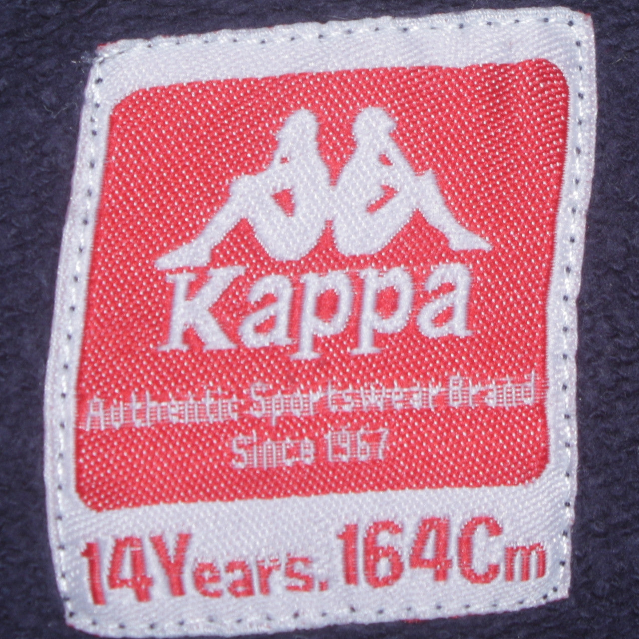 Kappa Boys Blue Printed Pullover Hoodie 14 Years 164cm Regular Fit