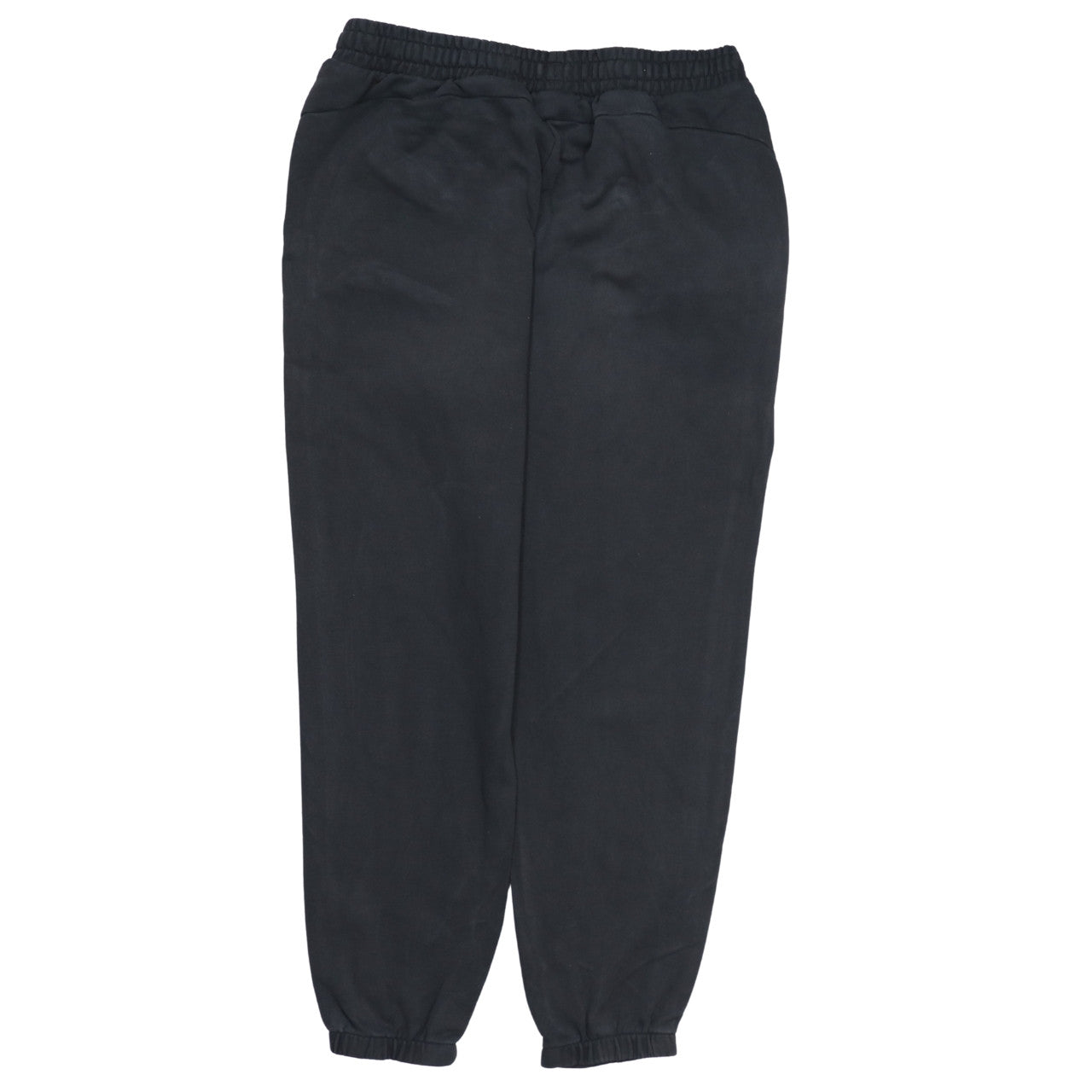 Puma Men Black L Jogger Sweatpants Elastic Waist Activewear