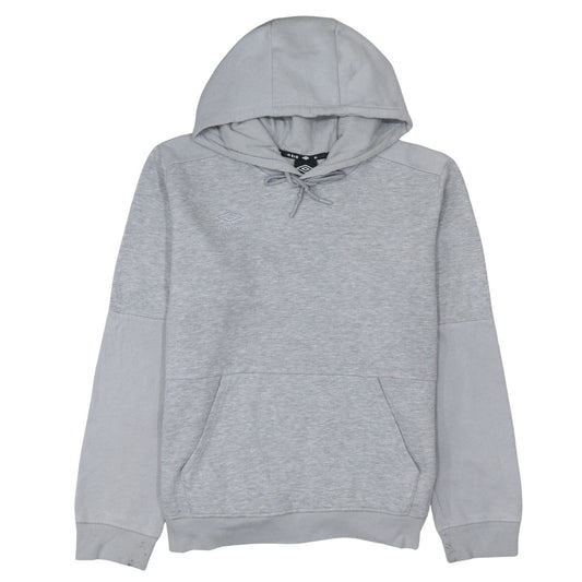 Umbro Mens Grey XL Pullover Hoodie Fleece Sweatshirt