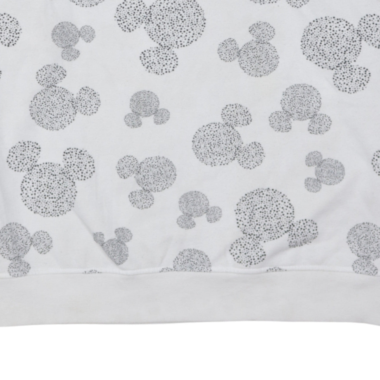 Disney Primark Womens White Mickey Mouse Print Pullover Sweatshirt Size M