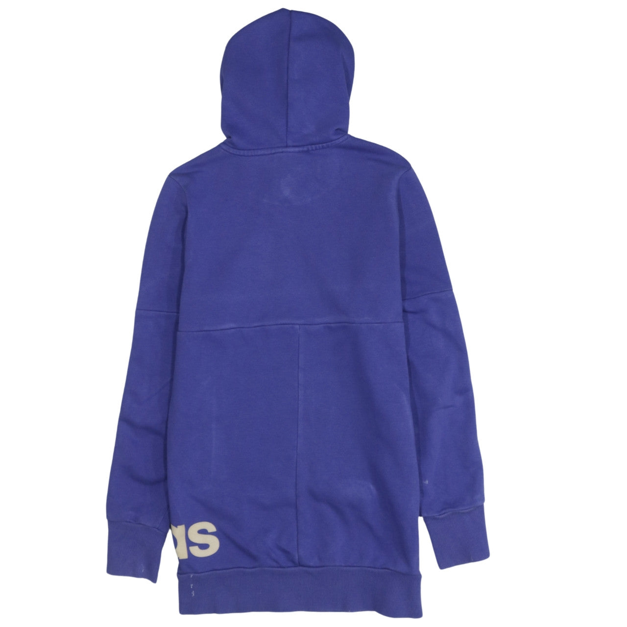 adidas Girls Purple Hooded Pullover Sweatshirt 13-14 Years Logo Sportswear