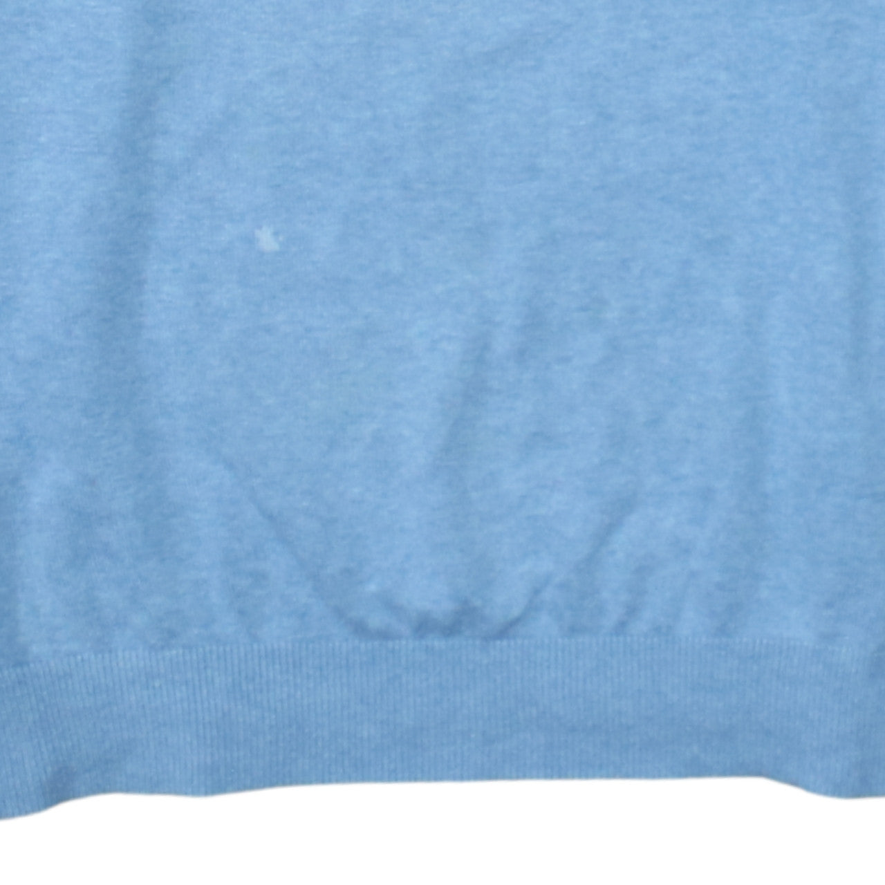 Tommy Hilfiger Men’s Blue Cotton Crew Neck Jumper Size L