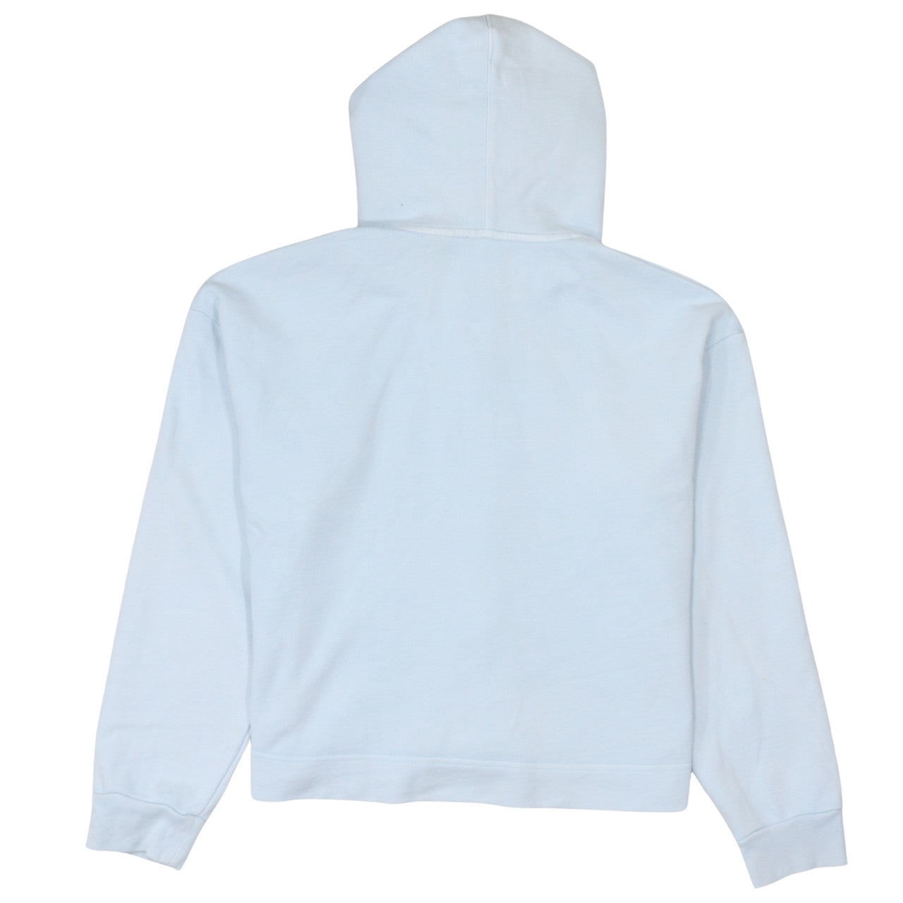 Levi's Women Light Blue Full Zip Hoodie Small Cotton Fleece