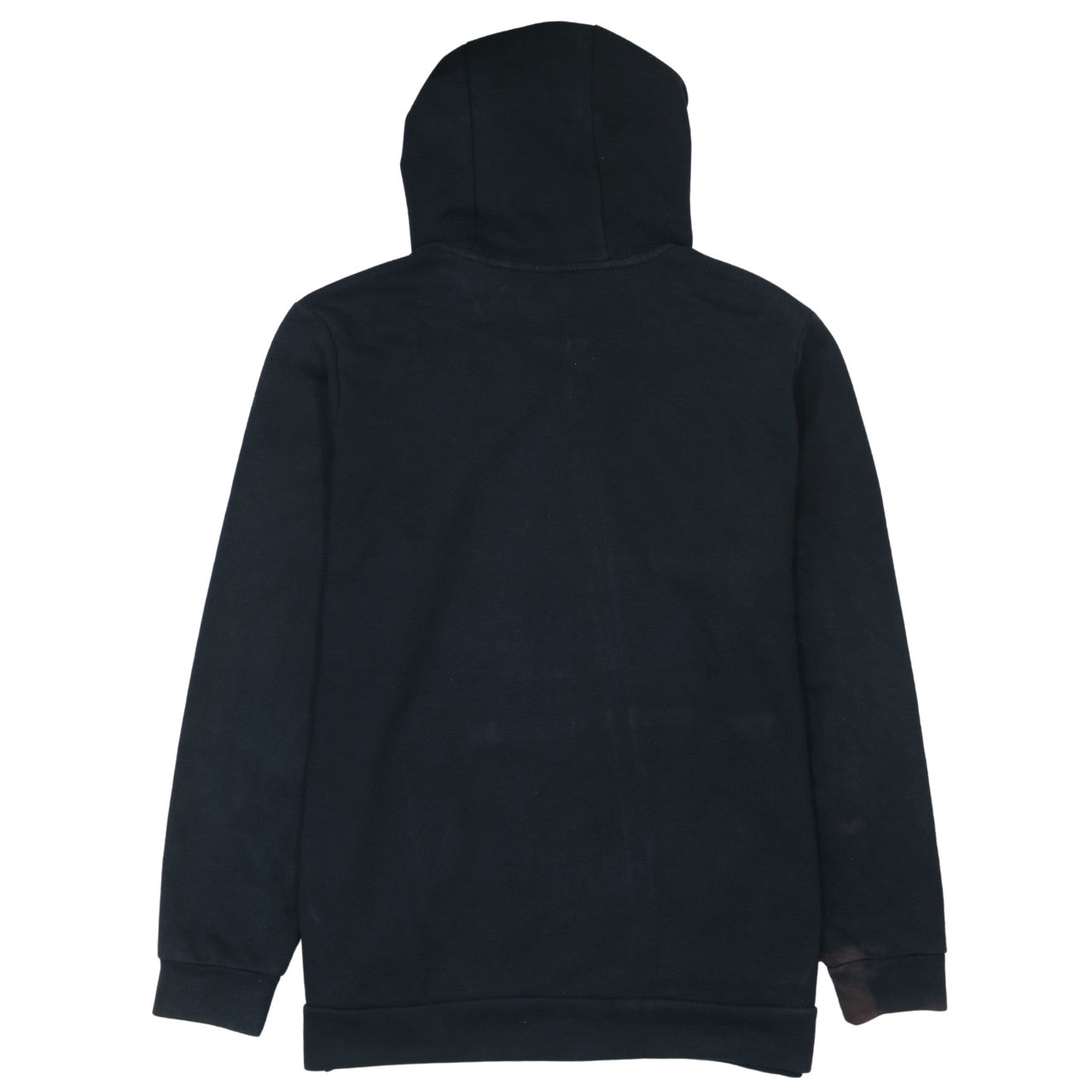 Nike Women's Black Full Zip Hoodie L Dri-Fit Cotton Blend Sweatshirt
