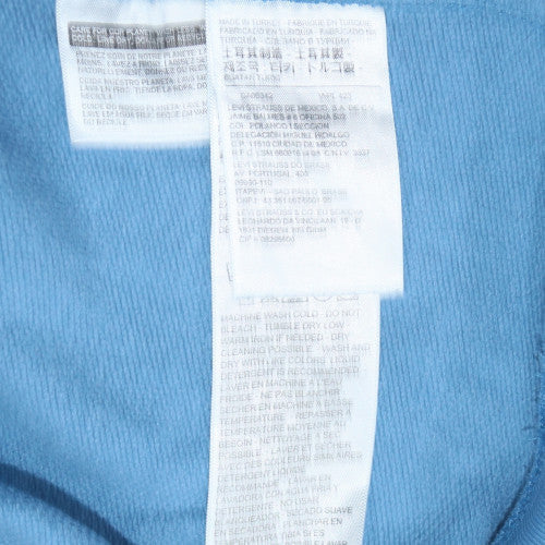 Levi's Mens Blue Pullover Hoodie Small Graphic Logo Sweatshirt
