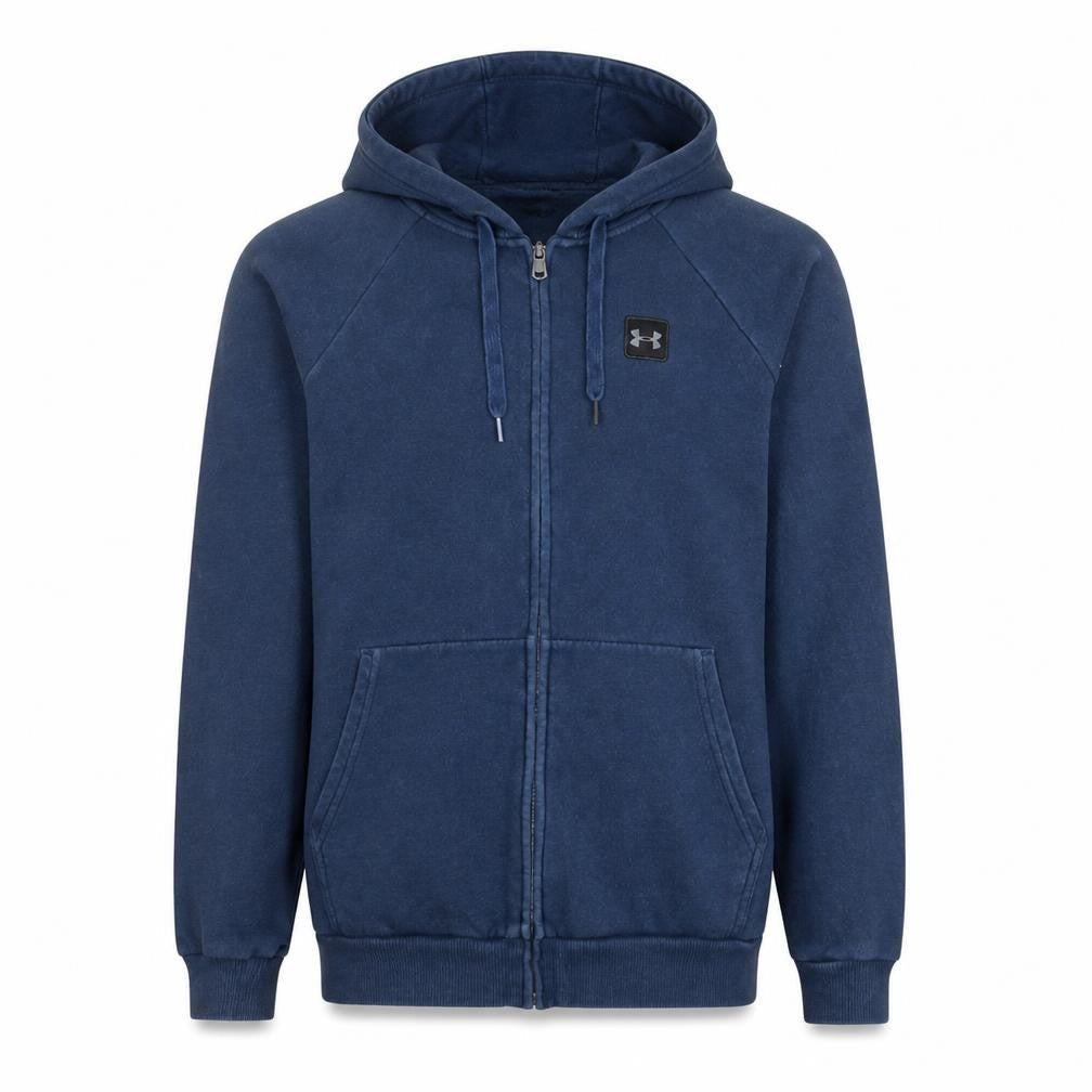 Under Armour Men's Blue Full Zip Hoodie Small Sportswear