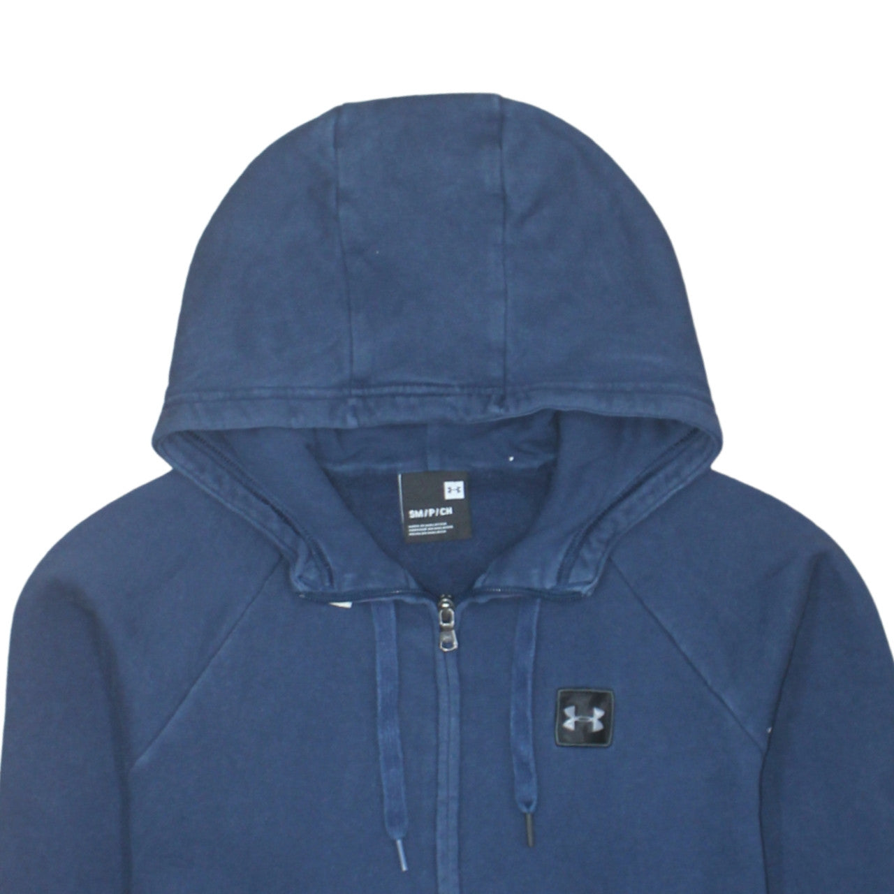 Under Armour Men's Blue Full Zip Hoodie Small Sportswear