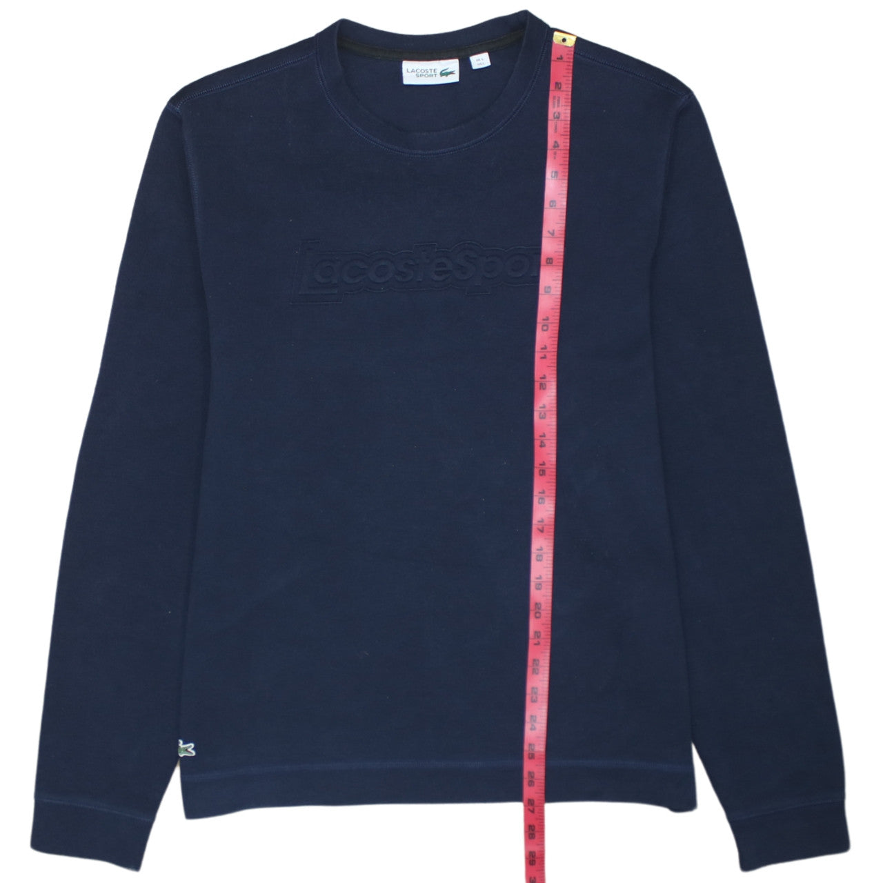 Lacoste Sport Men’s Blue Crew Neck Pullover Sweatshirt L