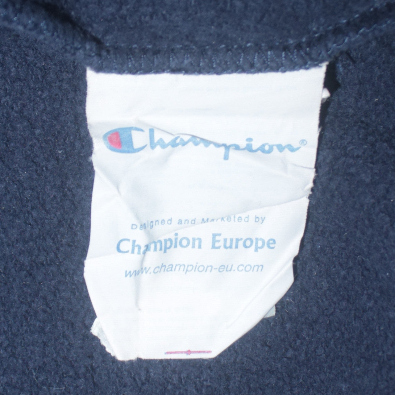 Champion Men's Black XL Full Zip Track Jacket Fleece